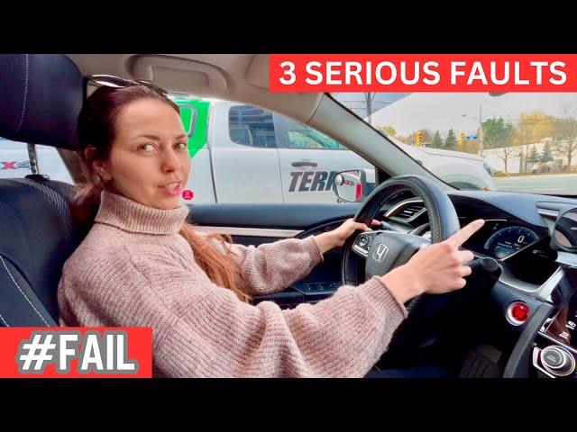 Failed Mock Driving Test? | 3 Serious Mistakes to Avoid! (Tailgating + More)#failed #funny#safety