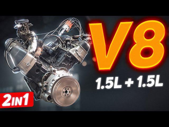 We turn 2 Lada inline-4's into a V8