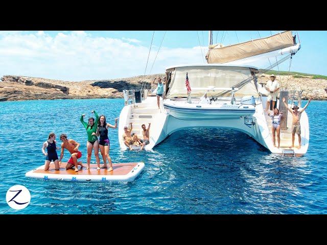 REAL LIFE on a YACHT (with 10 people)! Ep 244