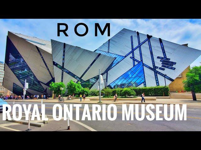 Royal Ontario Museum (ROM) Full Tour in 4K - Toronto, Ontario CANADA