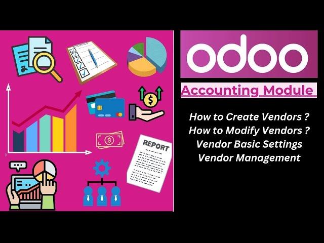 odoo vendor creation | how to create vendors in odoo | odoo tutorial #odoo