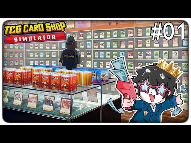 HO APERTO IL MIO NEGOZIO DI CARTE DA COLLEZIONE E HO SPACCHETTATO MALE | Card Shop Simulator - ep.01