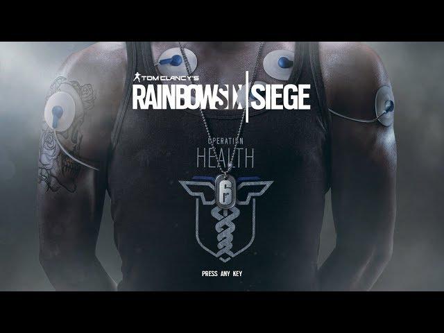 Rainbow Six Siege Operation Health Menu Screen + Gameplay (5v1 ending)