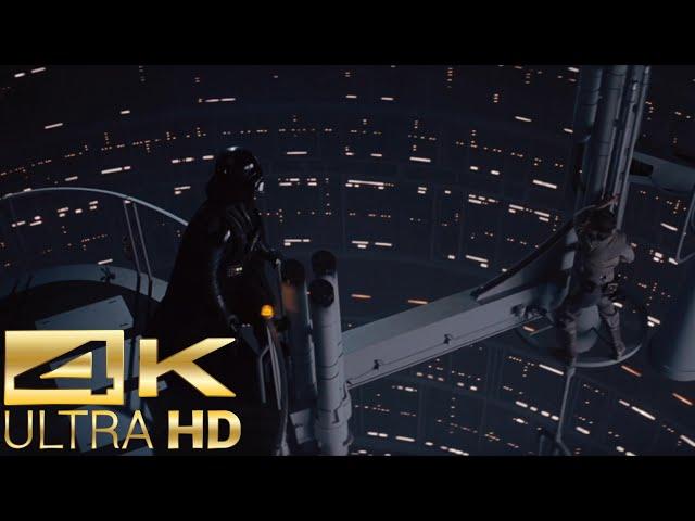 I Am Your Father Scene [4k UltraHD] - Star Wars: The Empire Strikes Back Fight Scene (2/2)