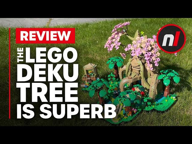 The LEGO Zelda Great Deku Tree Is Superb - Review