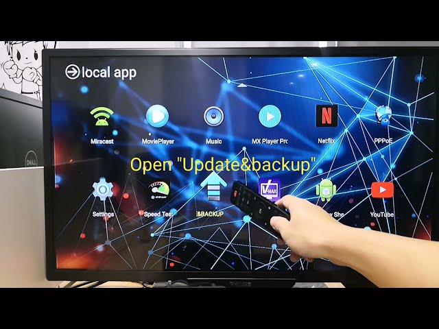 How to do the OTA firmware update on android tv box with USB flash