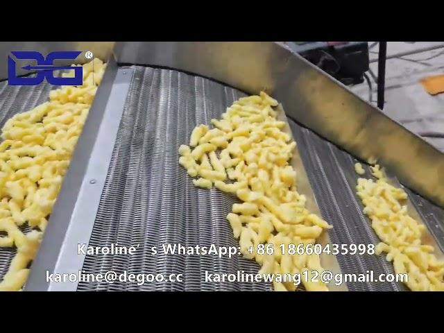 kurkure cheetos nik naks extruder machine production line single screw extruder twin screw extruder