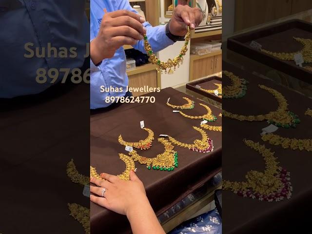 Deep Nakshi collection Suhas Jewellers, Khammam. #shorts #nakshi #necklace #youtube #916gold