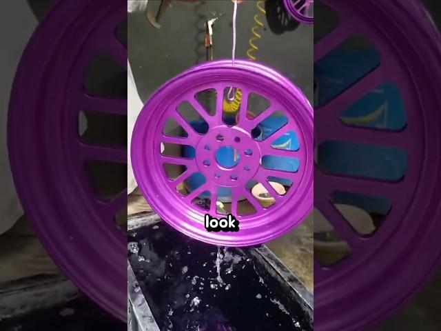 Metal That Changes Color in Just One Second with Anodizing