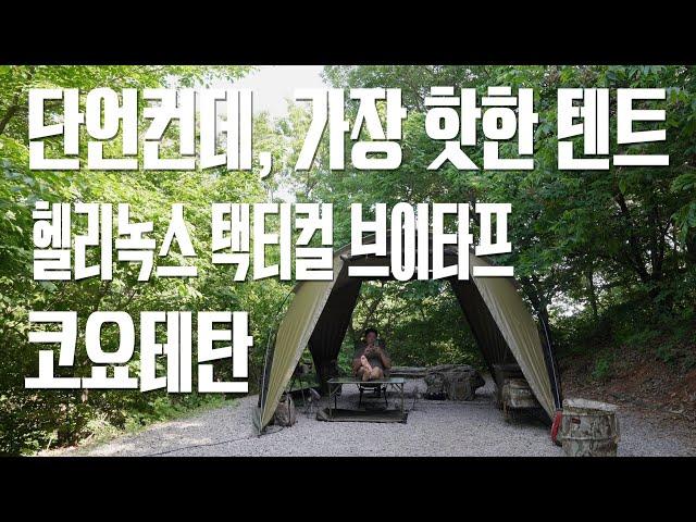 최근 가장 핫한 텐트ㅣ브이타프에 대한 모든 것ㅣ한편으로 끝내는ㅣ브이타프 완벽 리뷰ㅣ설치부터 꿀팁까지ㅣ헬리녹스 택티컬 브이타프 4.0 코요테탄ㅣ브이타프의 정석ㅣ여울지 숲속 캠핑장