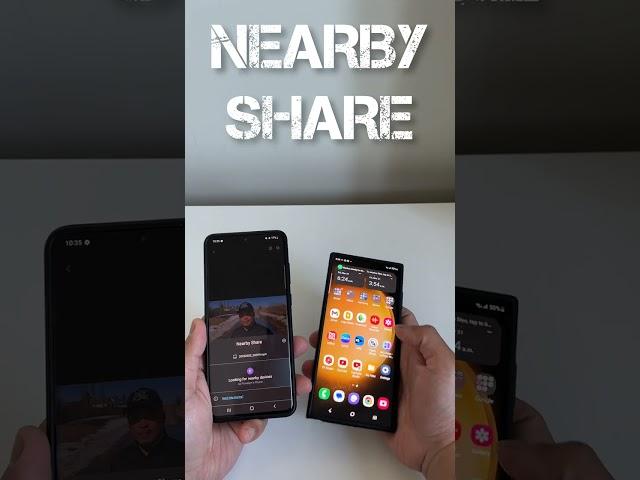 Fastest Android File Transfer! NEARBY SHARE!