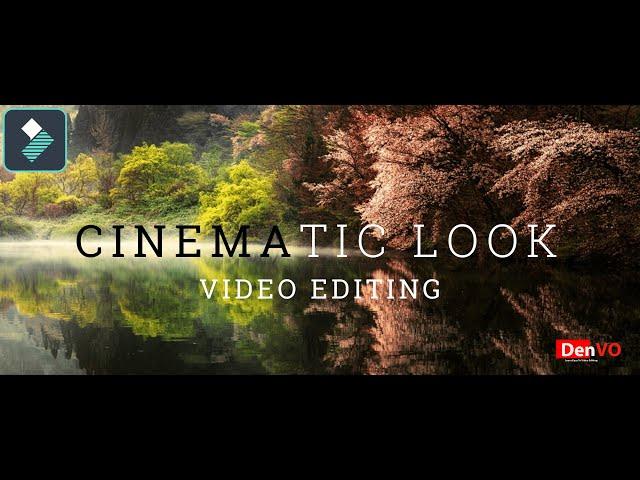 Filmora 9 | How to get the CINEMATIC LOOK in Filmora 9 Tutorial 2020 | Cinematic Look Effect