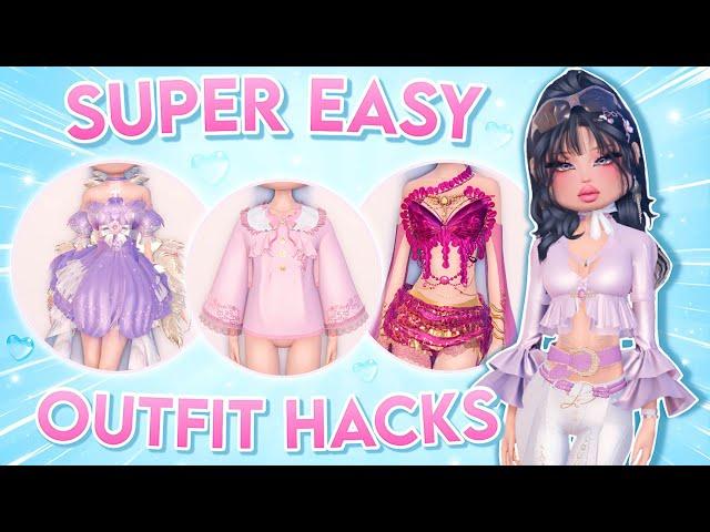 *SUPER EASY* Outfit Hacks in Dress To Impress! *NON-VIP* + VIP || ROBLOX