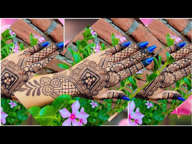 Easy back hand mehndi design | bridal mehndi | full hand mehndi | mehndi designs | Mehandi