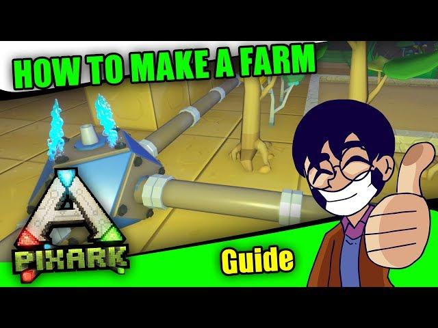  PixArk Guide: Crops and farming || Everything you need to know about irrigation