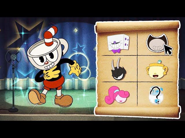 Cuphead DRESS UP vs Cuphead Bosses (feat. Bendy) - Cuphead Show Animation