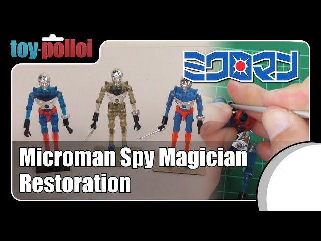 Vintage Microman Spy Magicians repair guide - Toy Polloi