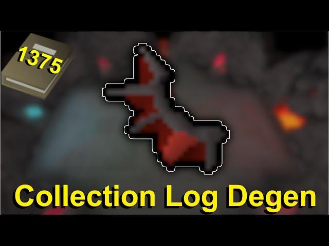 This Grind Almost Made Me Quit Runescape  ~ Ironman Collection Log Degen E131