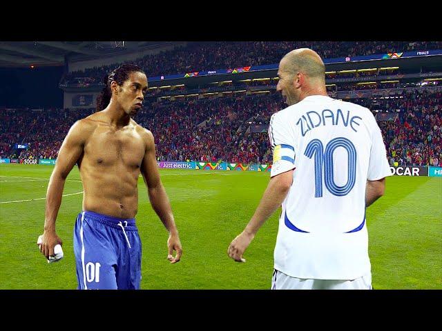 The Match That Made Ronaldinho Hate Zinedine Zidane