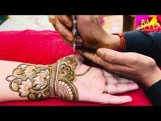 Front Hand Mehndi Design | easy Mehndi Class | latest Mehndi Design | Raj Mehandi Designer #viral
