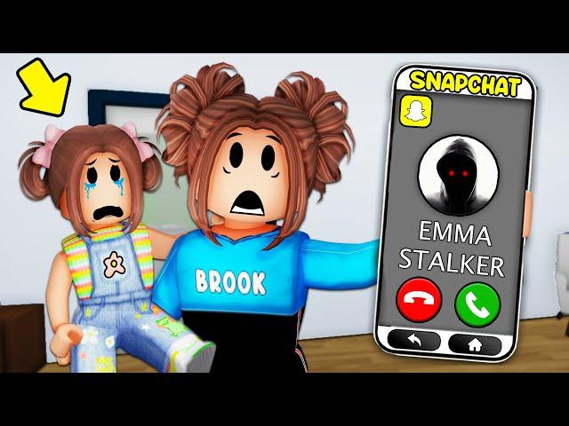 STALKER FOLLOWED MY 8 YEAR OLD In Roblox Snapchat!!