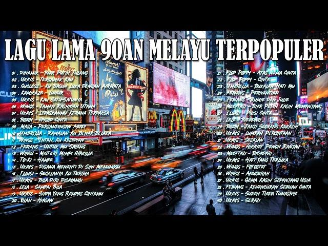 KOLEKSI JIWANG 80AN DAN 90AN TERBAIK  - LAGU 40 LAGU2 JIWANG 80AN - 90AN - LAGU SLOW ROCK MALAYSIA