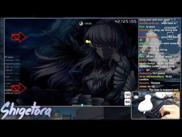 Cookiezi | Yousei Teikoku - Hades: The rise [Hardest] +HD,HR SS #1 709pp 7.46 58.91UR | Livestream!