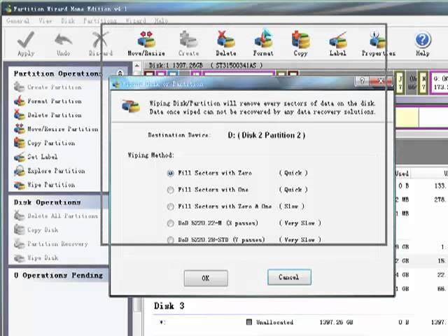 wipe partition with FREE partition manager - MiniTool Partition Wizard