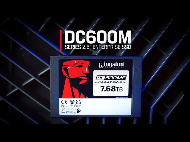 SSD SATA fino a 7,68TB per impieghi aziendali – SSD Kingston Serie DC600M