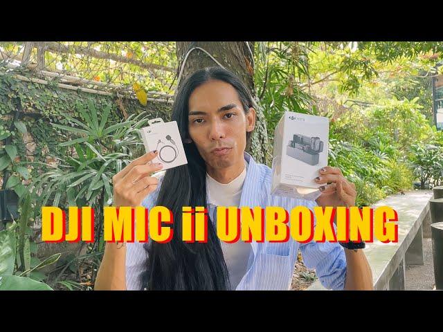 DJI MIC ii Unboxing and test