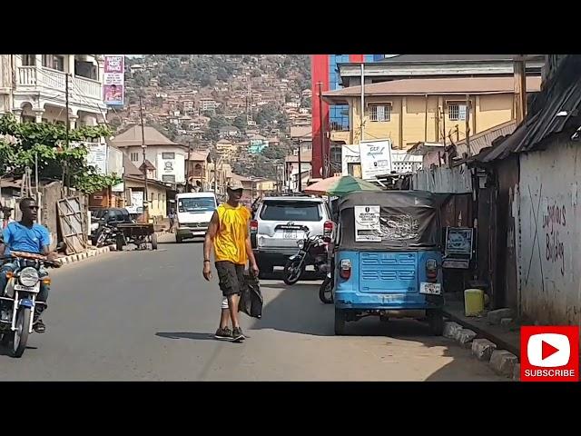 Exploring Dundas, Victoria & Robert Street in Freetown!