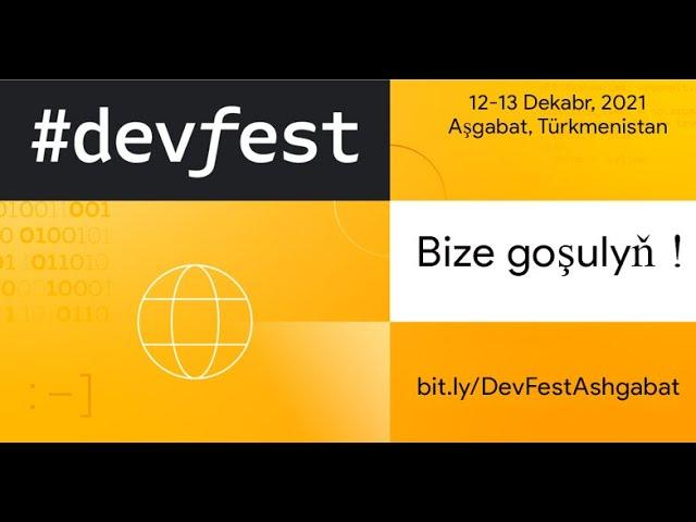 Ashgabat Devfest'21 - Day 1