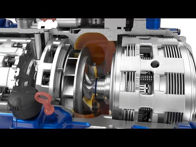 Voith automatic transmission for buses - DIWA Functional Principle Braking (EN)