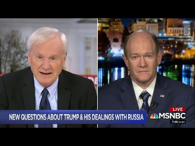 Sen. Coons joins Hardball January 14, 2019