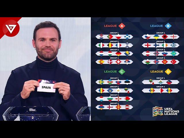  Draw Results: UEFA Nations League 2024/25 League Phase