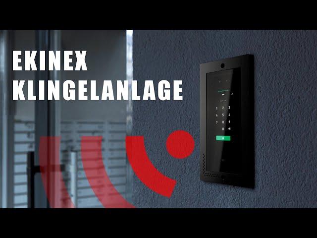 Ekinex DICO Videosprechanlage mit Zugangskontrolle