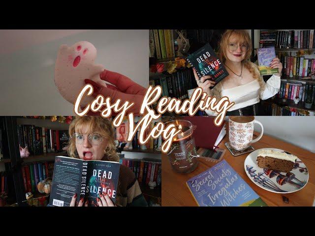 Space Horror & Cute Witchy Read ~ Cozy Weekly Reading Vlog