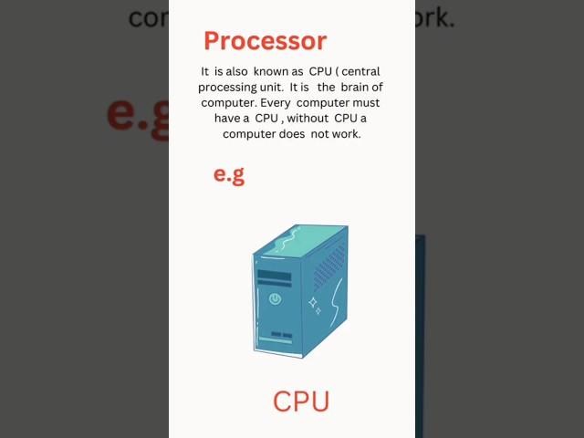 #cpu #processor #iqracomputeracademy #reels #viral #foryou #fyp #computer #study #art #computerlife