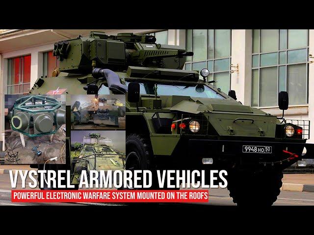 Rare! Russian army demonstrates increased protection of Vystrel armored vehicles in Ukraine