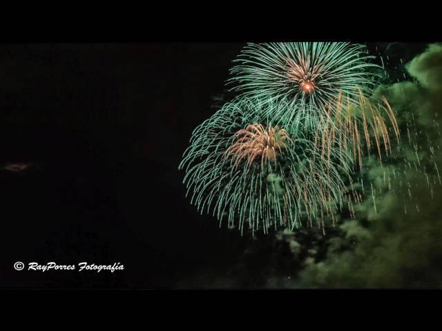 Fuegos Artificiales San Mateo 2016. Oviedo, Asturias.