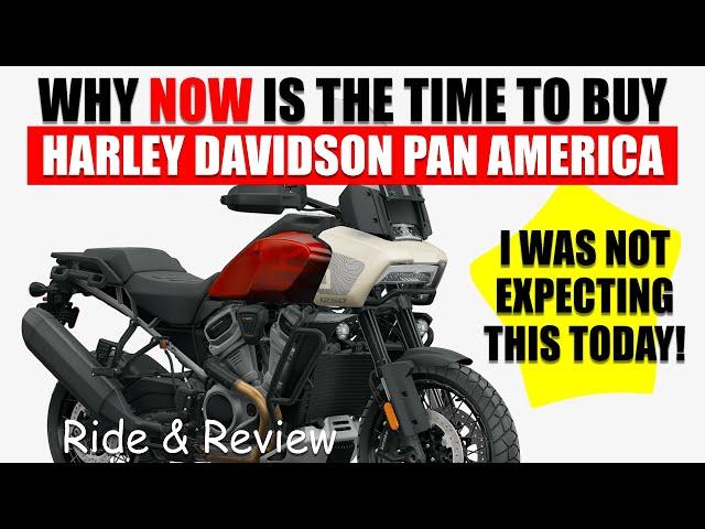 Why RIGHT NOW is the BEST TIME to Buy a Harley Davidson Pan America Special | Ride & Review