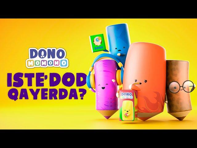 Iste'dod qayerda. Dono va Momomo | Uzbek tilida #multfilm #uzbek #dono