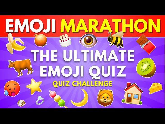 The Ultimate Emoji Quiz Marathon  Mind Joggers Quiz