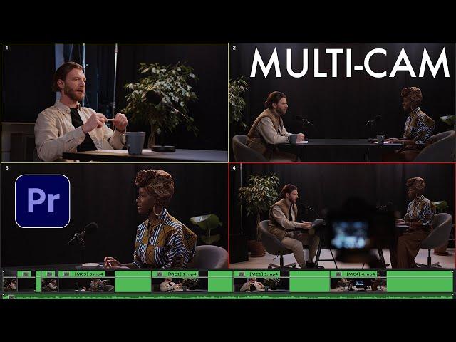 How to Edit Multi Cam Sequences Easily in Adobe Premiere Pro CC (Tutorial)