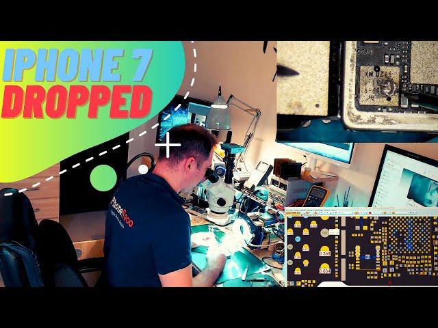 iPhone 7 After big drop, data recovery