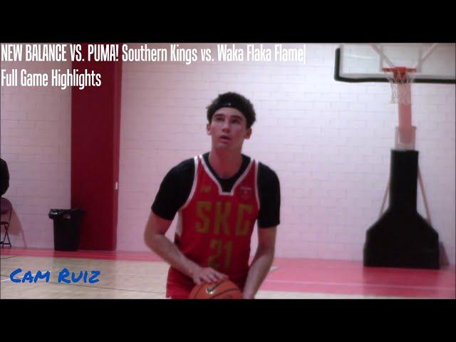 NEW BALANCE VS. PUMA! Southern Kings vs. Waka Flaka Flame| Full Game Highlights