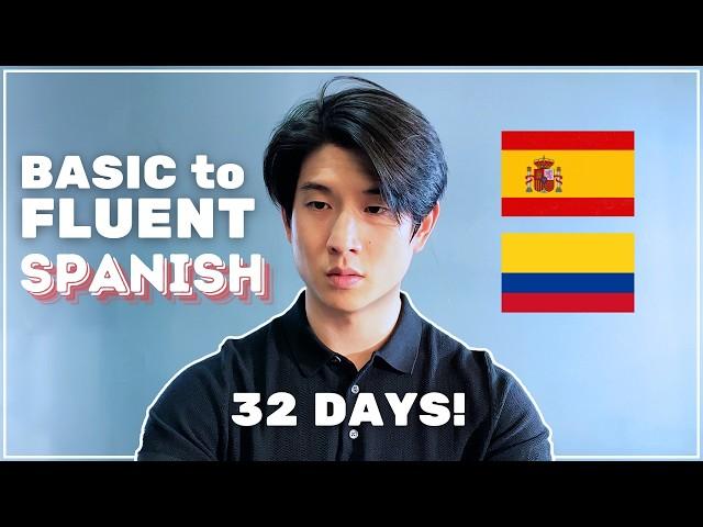 How I Got Fluent in Spanish in 32 Days (Live Speaking + Daily Learning Method)