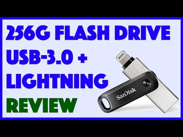 SanDisk iXpand Flash Drive Go for iPhone and iPad - DEMO & REVIEW