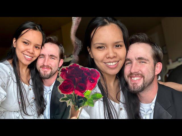 SURPRISING MY FILIPINA WIFE FOR VALENTINES ️|| Filipino-American Family Vlog