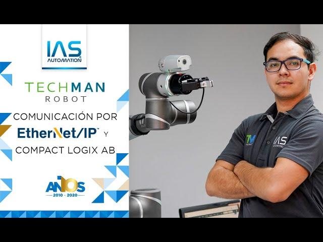 Techman Robot Comunicación por Ethernet/IP y Compact Logix AB